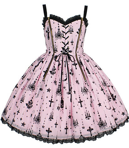 Holy Lantern zipper JSK 2022 (Pink)