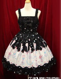 Creamy Soda Pop JSK (black)