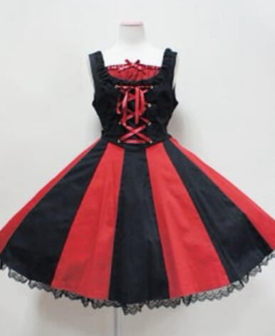 Marionette Doll one piece (red x black)