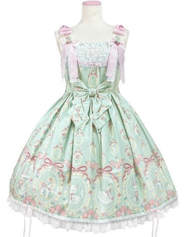 Angelic Pretty Buttercream Cake jsk - mint